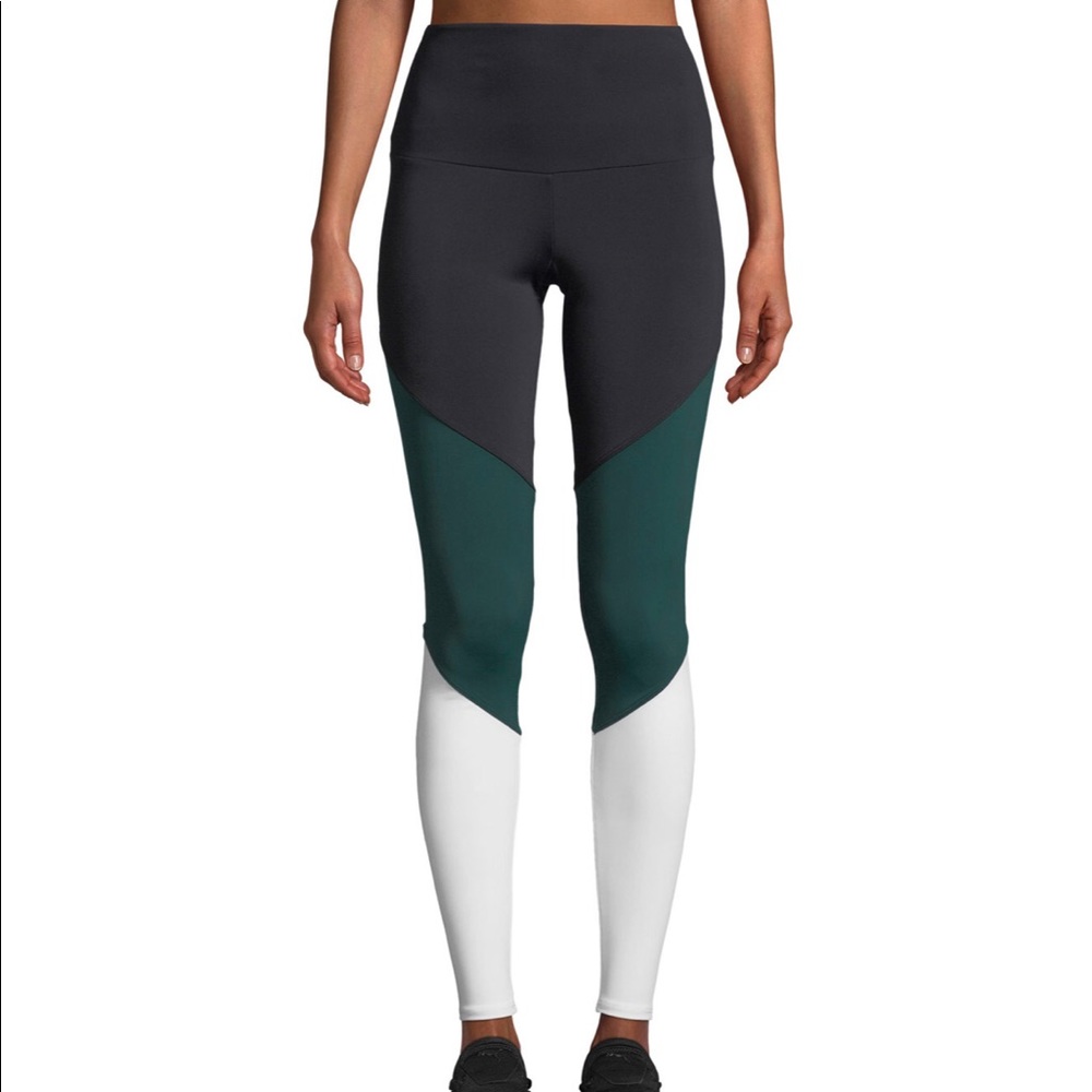 Onzie colorblock track leggings size M/L